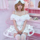 Lace Princess Crinoline Cage Skirt - White // PREORDER