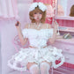 Lace Princess Crinoline Cage Skirt - White // PREORDER