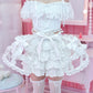 Lace Princess Crinoline Cage Skirt - White // PREORDER