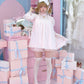 Heart Locked Babydoll Dress - Pink // PREORDER