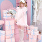 Heart Locked Babydoll Dress - Pink // PREORDER