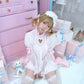 Heart Locked Babydoll Dress - Pink // PREORDER