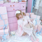 Heart Locked Babydoll Dress - Pink // PREORDER