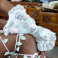 Rose Vine Leg Wrap - Pink