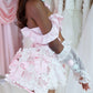 Lace Princess Crinoline Cage Skirt - Pink // PREORDER
