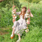 Ribbon Sweetheart Long Layer Dress Blue PREORDER