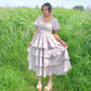 Ribbon Sweetheart Long Layer Dress Lilac PREORDER