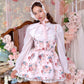 Vintage Rose Jumper Skirt - Pink // PREORDER