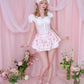 Yume Ribbon Skirt - Pink // PREORDER