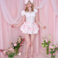 Yume Ribbon Skirt - Pink // PREORDER