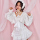 Yours Truly Ribbon Cardigan - White // PREORDER