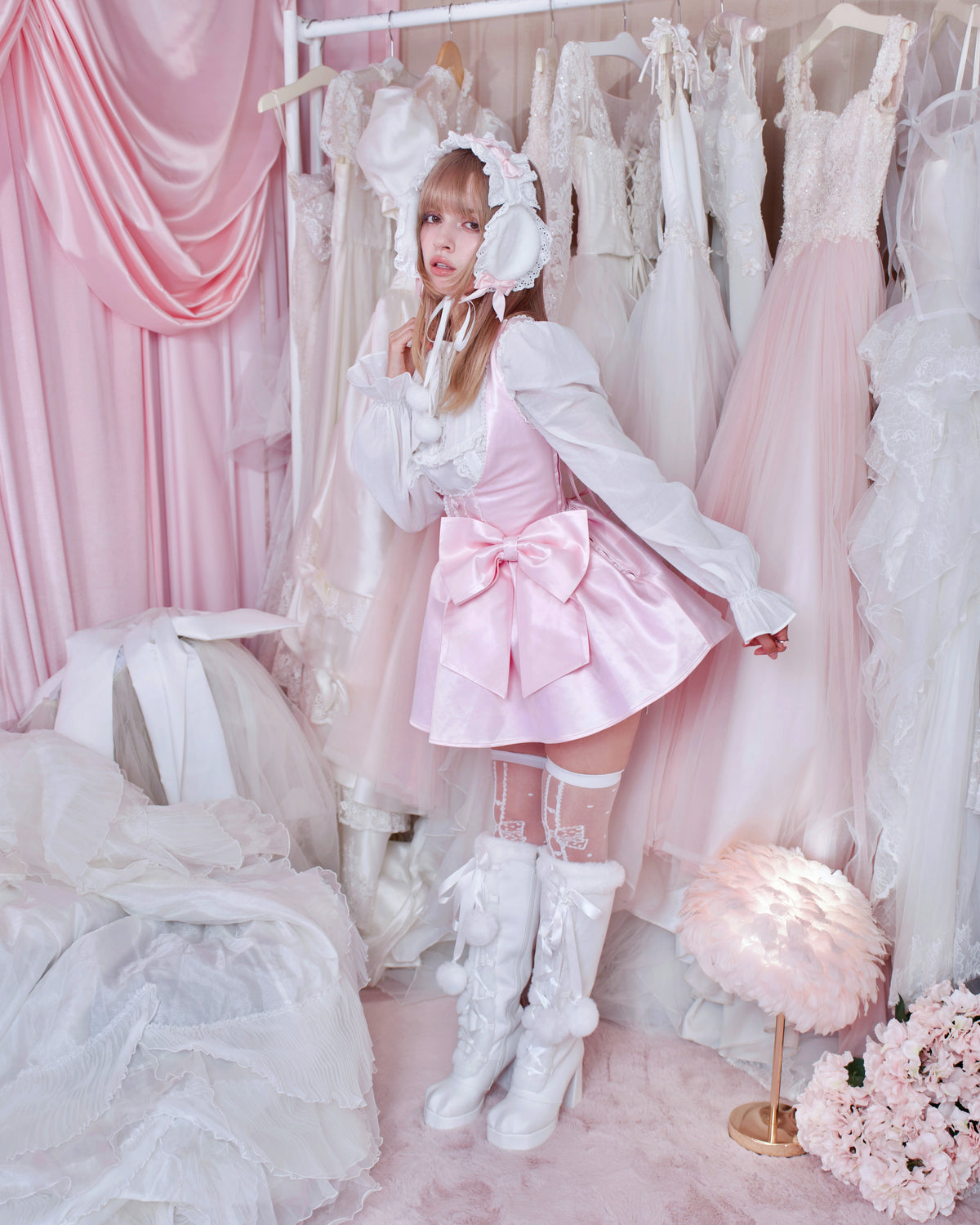 Dreaming of You Jumper Skirt - Pink // PREORDER