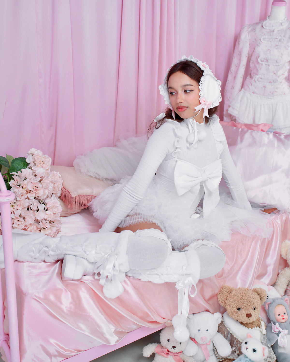 Petite Pirouette Tulle Skirt - White // PREORDER