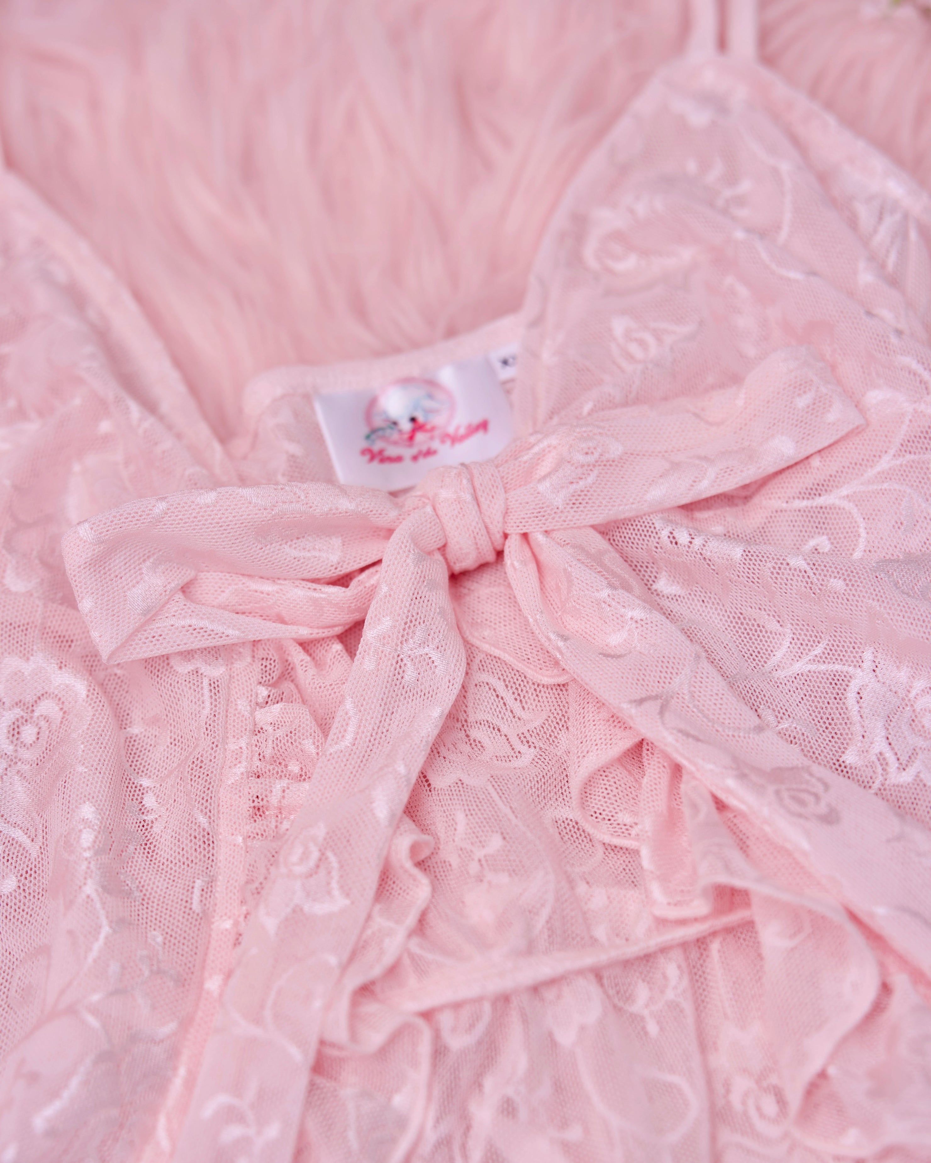 Dreamy Lace Layering Dress - Pink // PREORDER – Vina of the Valley