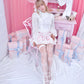 Dear Juliet Ribbon Blouse - White // PREORDER