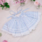 Dollhouse Lace Set Skirt - Blue // PREORDER