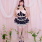 Yume Ribbon Skirt - Black // PREORDER