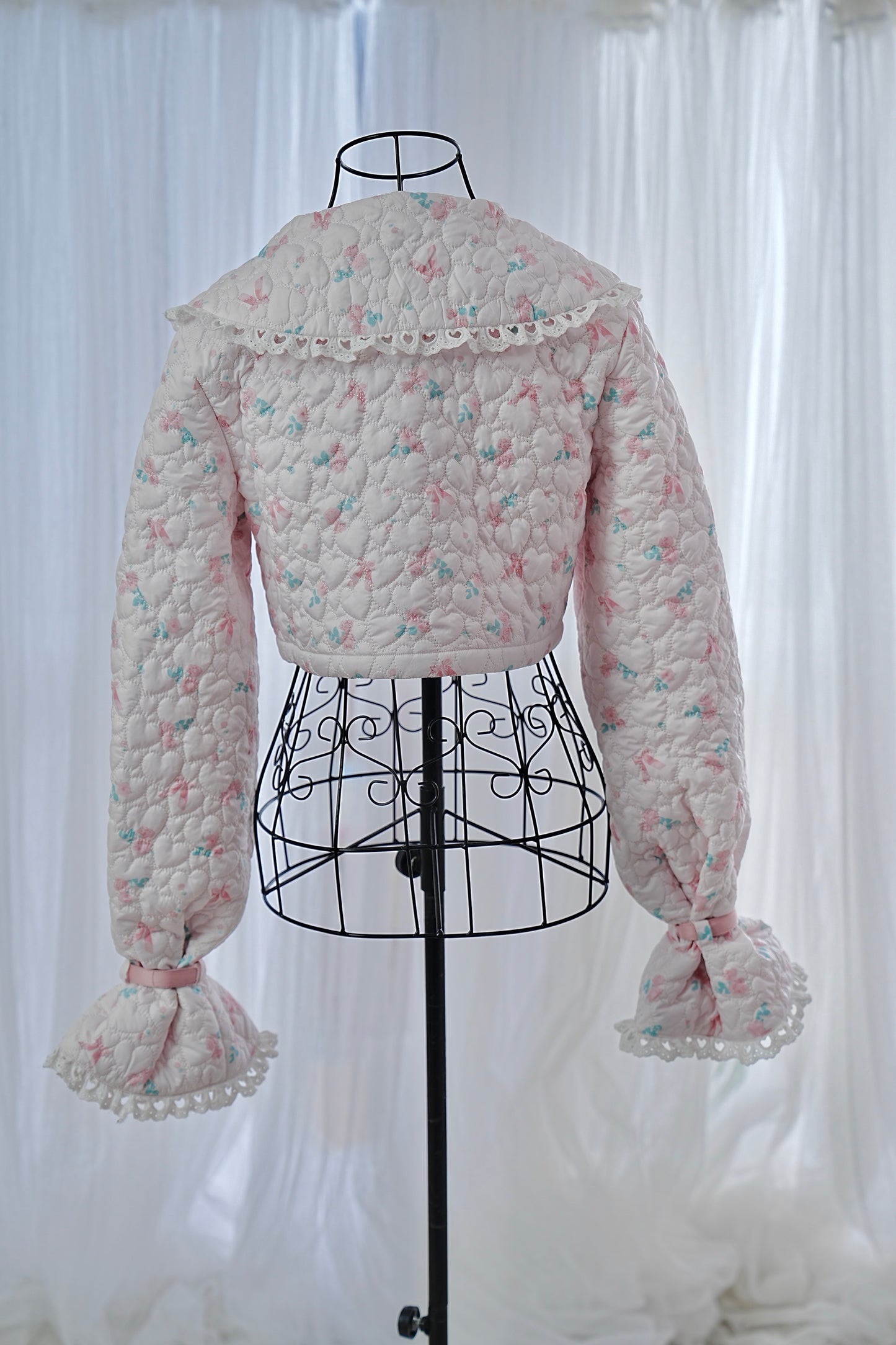 Roses & Ribbons Quilted Set JACKET