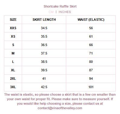 Shortcake Ruffle Skirt - Black // PREORDER