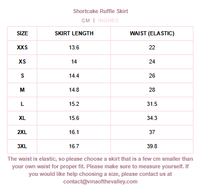 Shortcake Ruffle Skirt - Black // PREORDER
