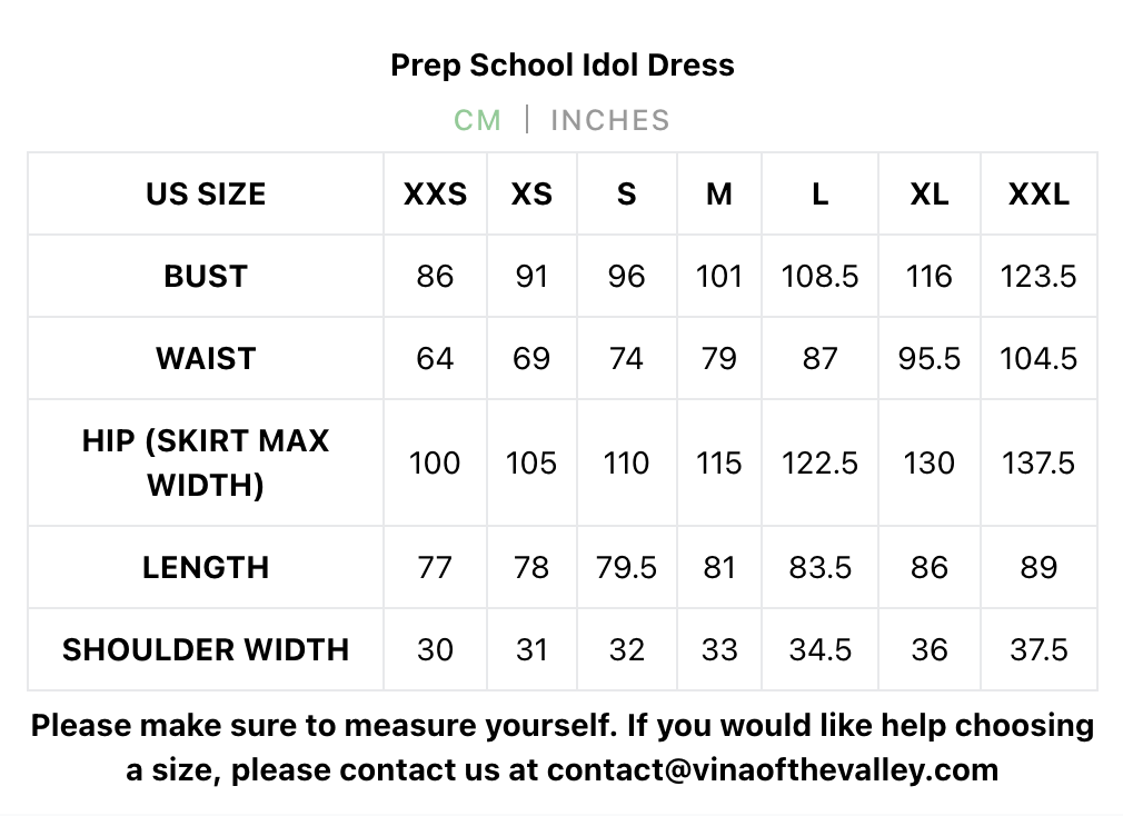 Prep School Idol Red Check DRESS