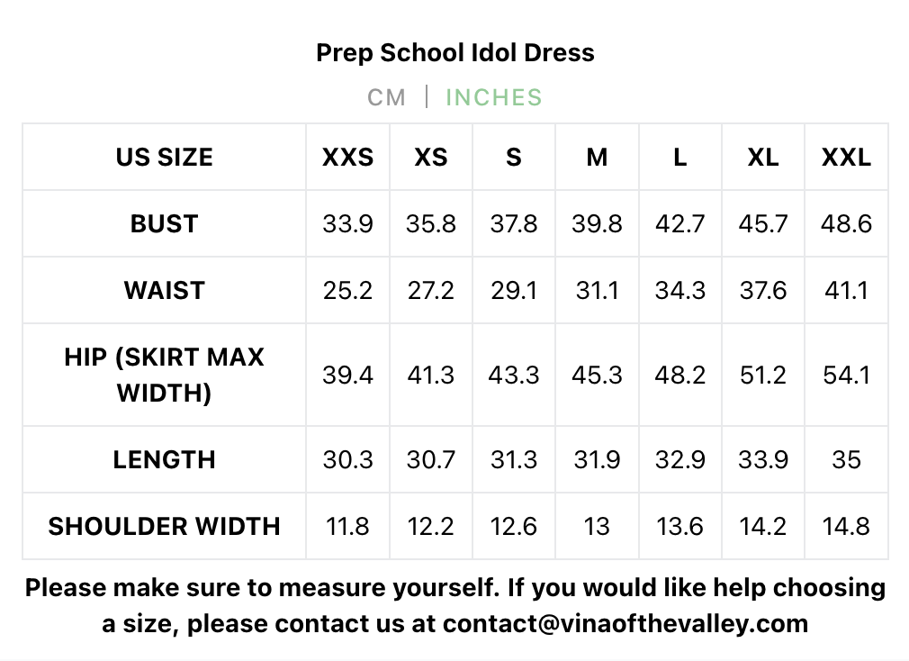 Prep School Idol Red Check DRESS
