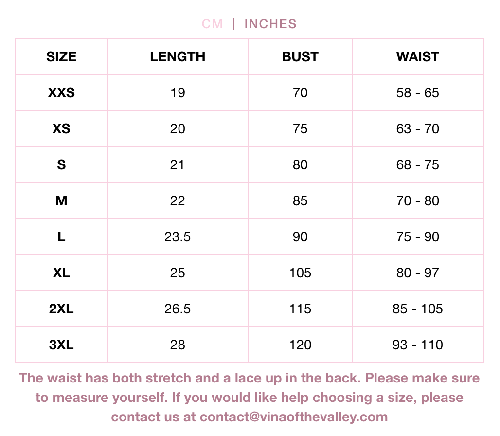 Rosé de Versailles 3 Way Corset Top Lilac PREORDER