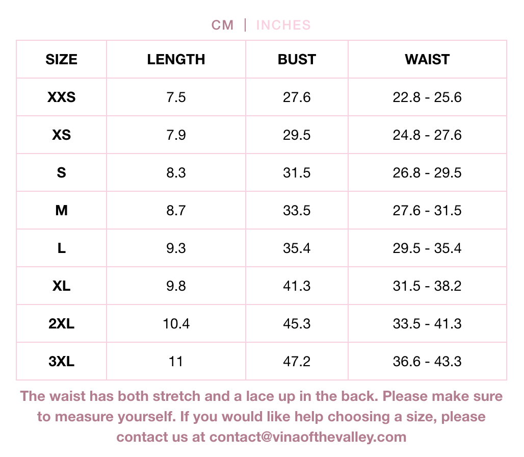 Rosé de Versailles 3 Way Corset Top Lilac PREORDER