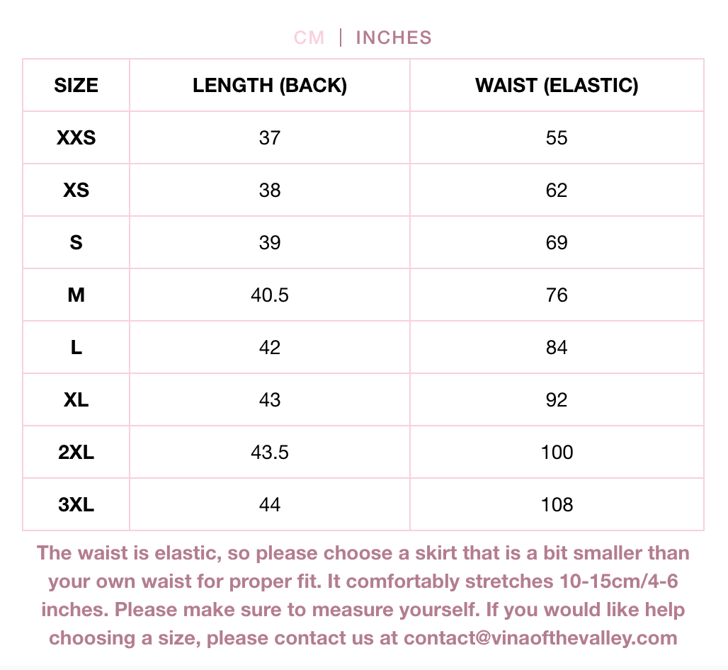 Heartlette Organza Skirt Pink PREORDER