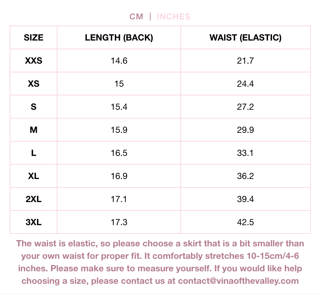 Heartlette Organza Skirt Pink PREORDER