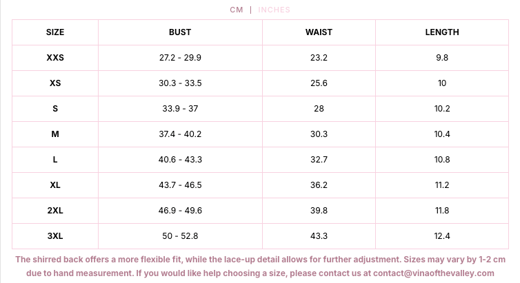 Coquette Dream Ribbon Bustier - Pink