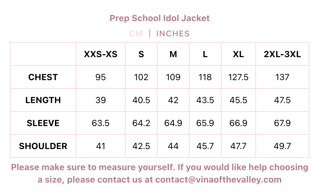 Prep School Idol Kitty Print JACKET // PREORDER