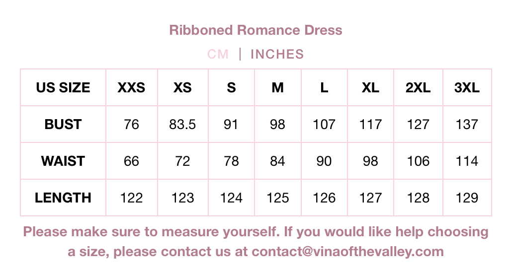 Ribboned Romance Dress - Black // PREORDER