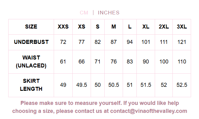 Lacy Biscuit Corset Skirt - Brown Check // PREORDER