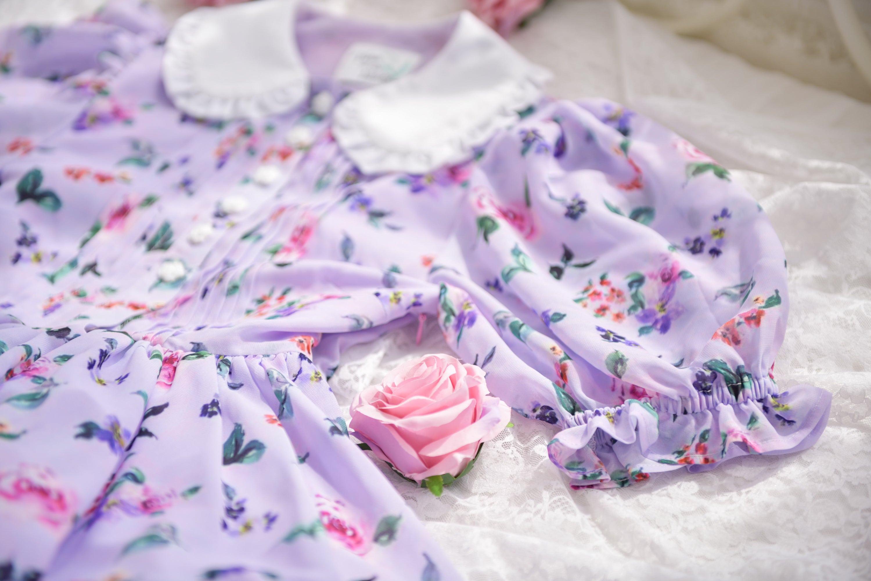 Floral Apron Dress // First Bloom Collection – Vina of the Valley