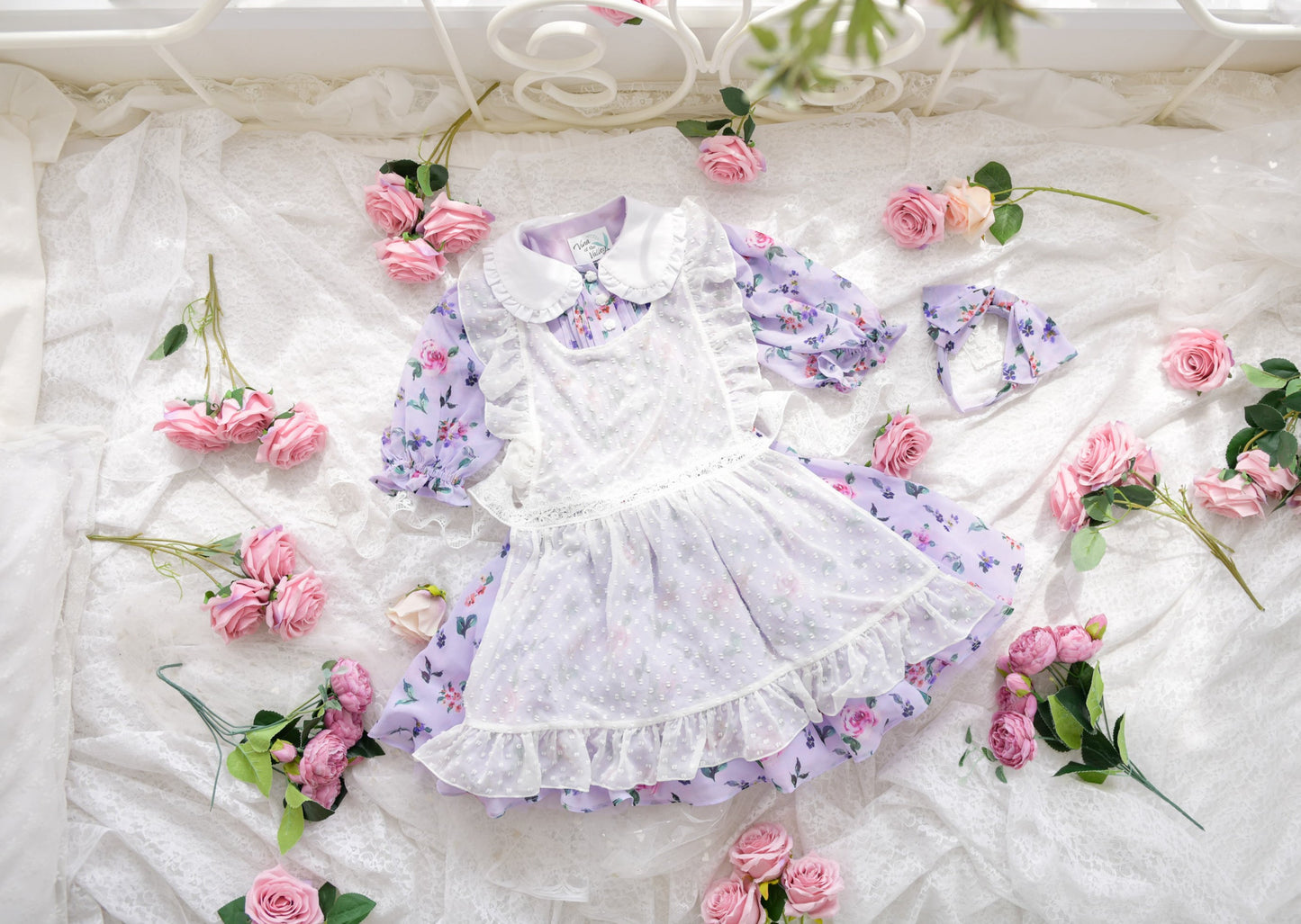 Floral Apron Dress // First Bloom Collection