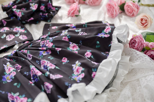Rosy Black SKIRT // First Bloom Collection