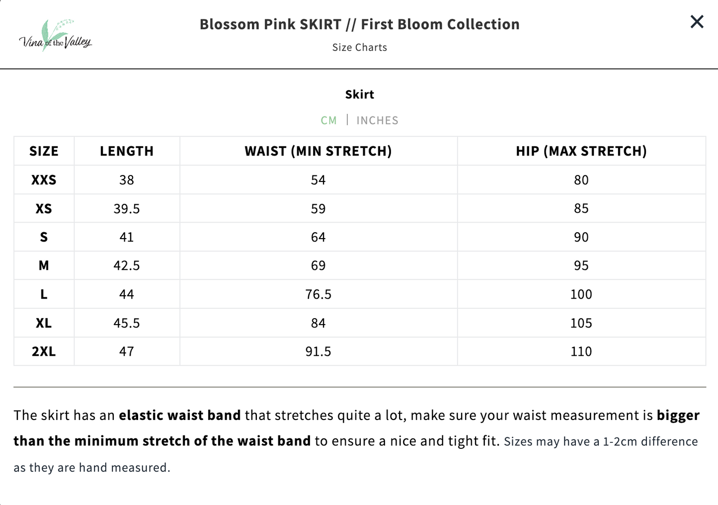 Blossom Pink SKIRT // First Bloom Collection