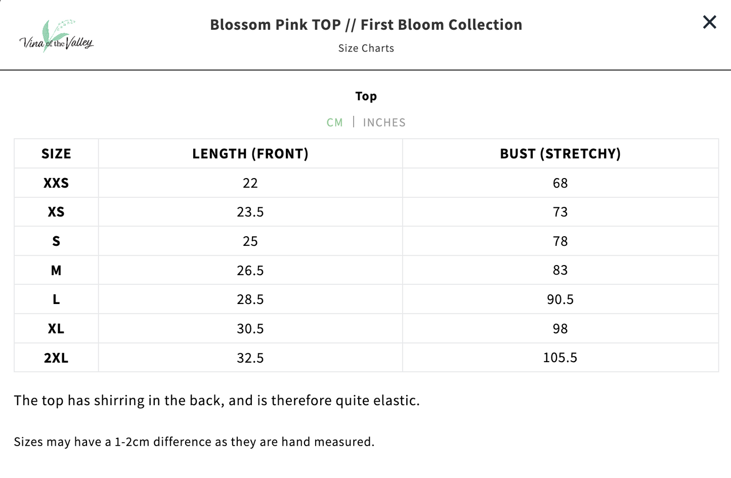 Blossom Pink TOP  // First Bloom Collection