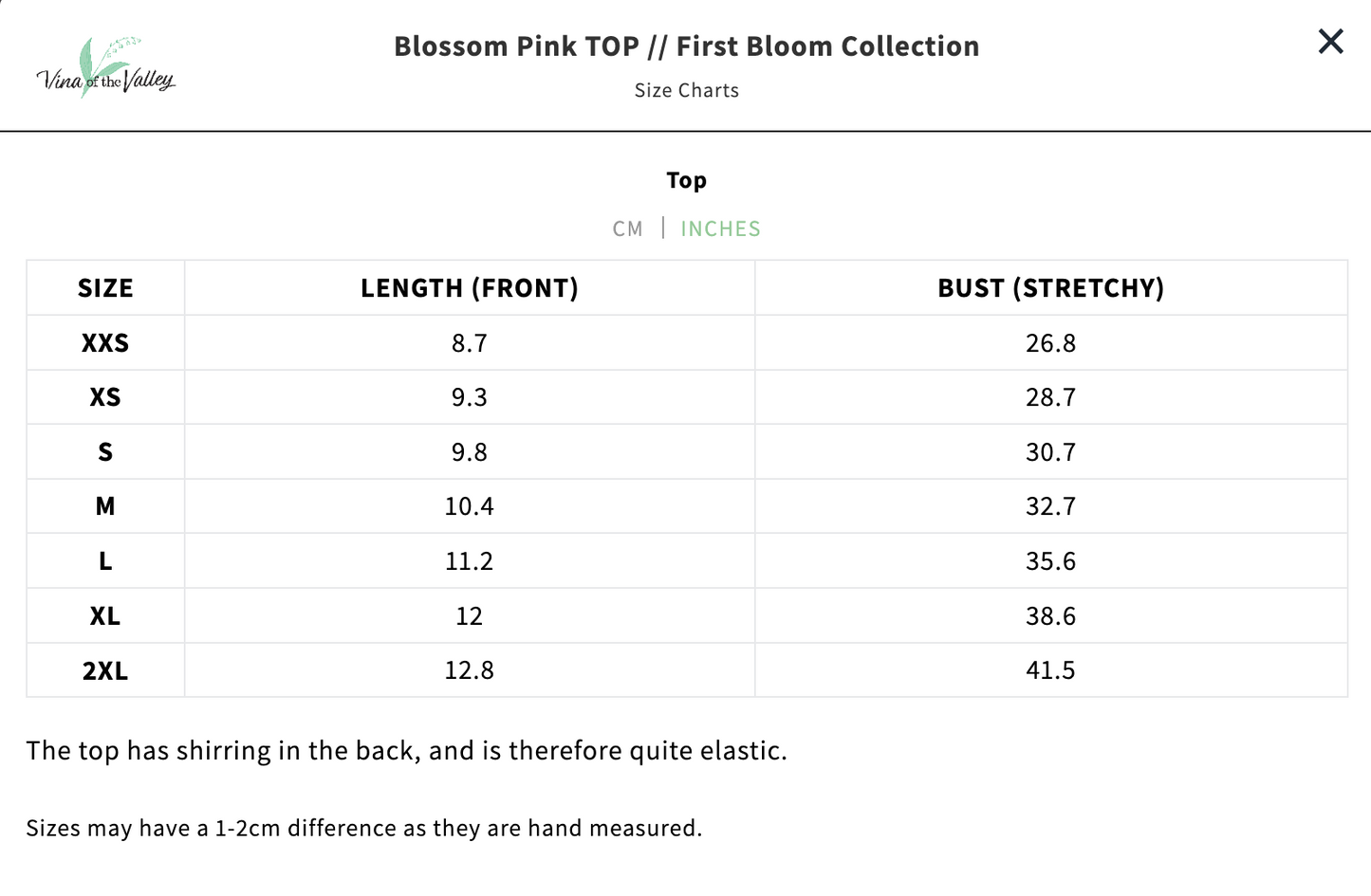 Blossom Pink TOP  // First Bloom Collection