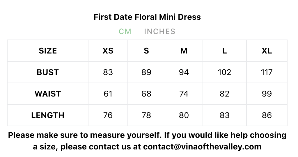 First Date Floral Mini Dress