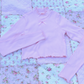 Dainty Long Sleeve Cropped Turtleneck Pink