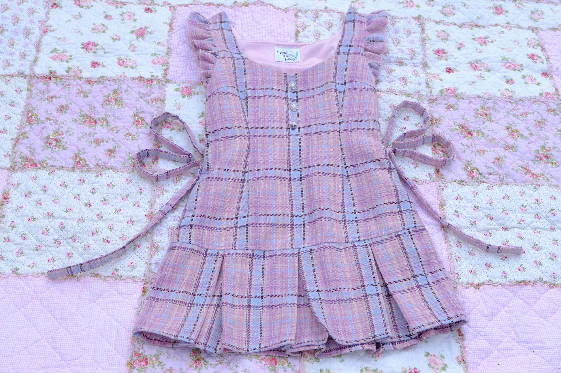 Pastel Ribbon Dress PINK